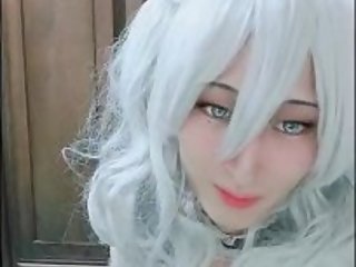 Sex slave milk maid Alice, squeeze into a glass and drink herself.