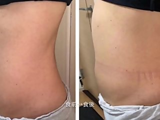 Japanese girl belly 2