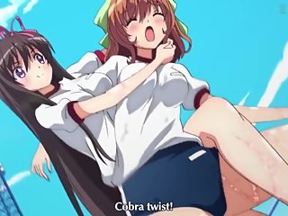 Noucome - Two best friend wholesome wrestling each other for school contest