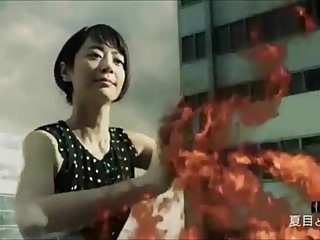 Giantess Scenes in a Japanese 'Tokusatsu'